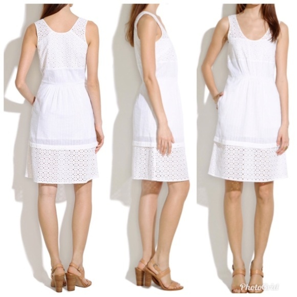 Madewell Dresses & Skirts - MADEWELL Eyelet Lovesong Dress White {Y23}